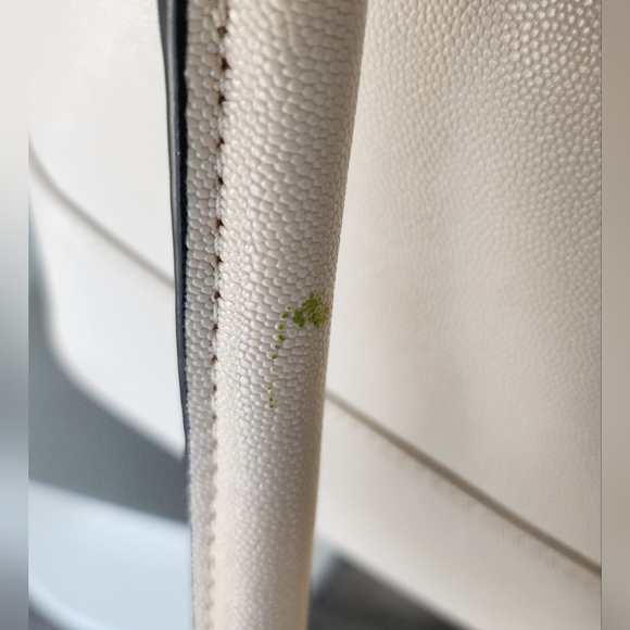 Anne Klein cream color handbag - Picture 7 of 8